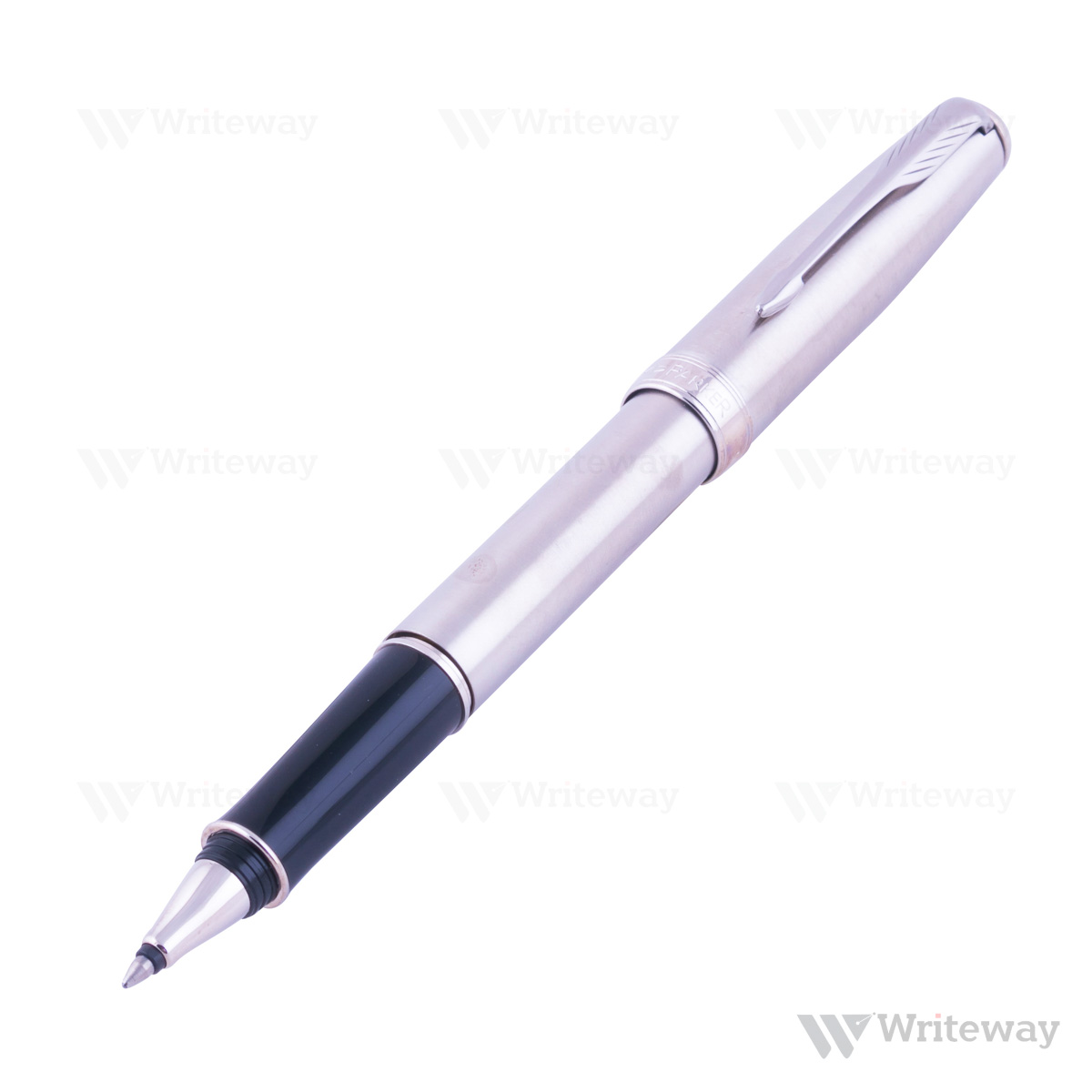 PARKER SONNET STAINLESS STEEL CT ROLLER BALL PEN